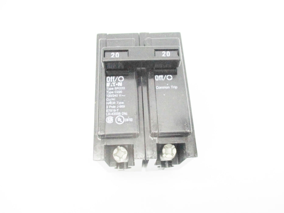 CUTLER HAMMER BR220 68C9521G52 120/240V 20A (PKG OF 5) NSMP