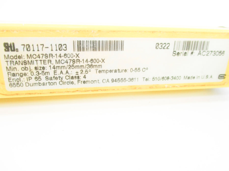 STI 70117-1103 MC47SR-14-600-X NSNP