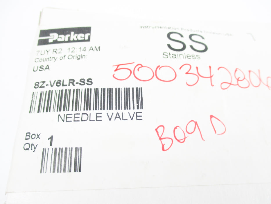 PARKER 8Z-V6LR-SS NSMP