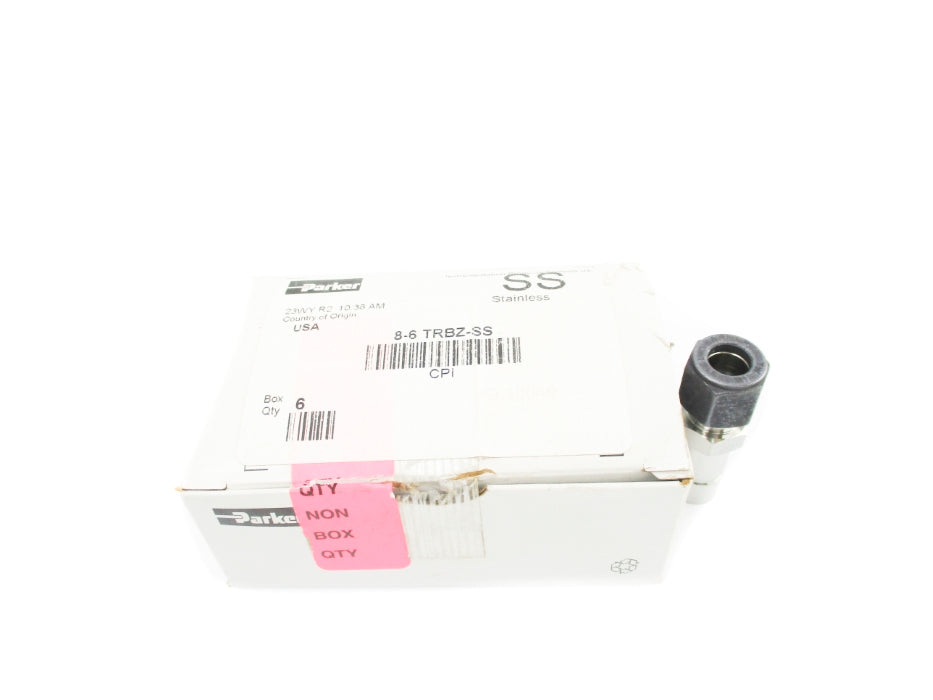 PARKER 8-6TRBZ-SS (PKG OF 6) NSMP