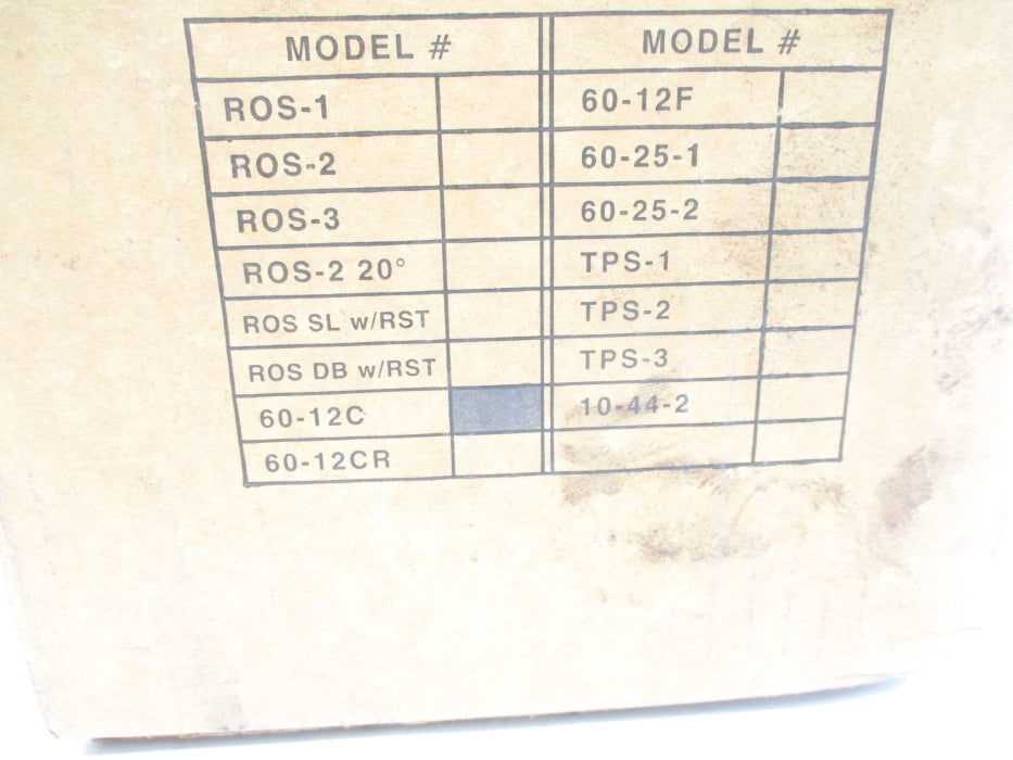 RAMSEY 60-12C NSMP
