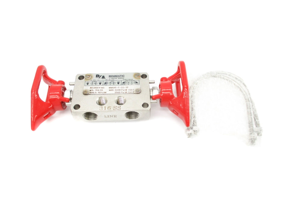 D/A MM6AT-T-SS-TP (PKG OF 4) 6000PSI NSMP