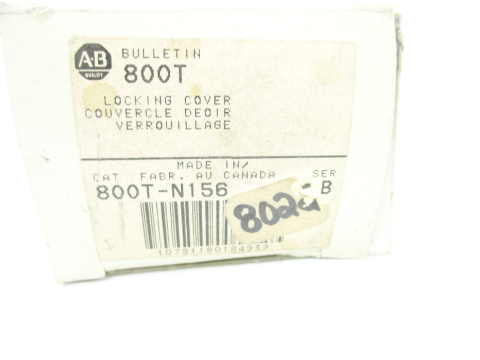 INDUSTRIAL SPARE PART 800T-N156 SER. B (WH) NSMP
