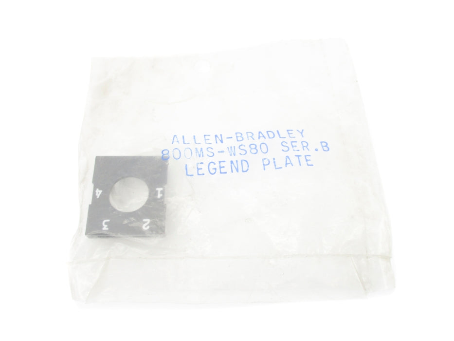 INDUSTRIAL SPARE PART 800MS-WS80 SER. B NSMP