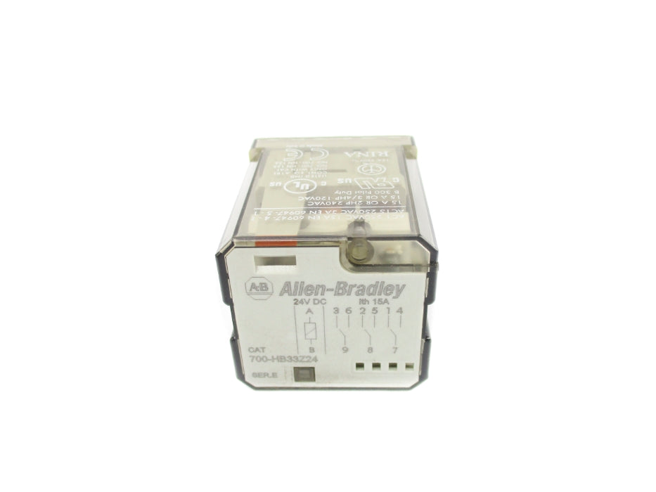 ALLEN BRADLEY 700-HB33Z24 SER. E 24VDC 15A UNMP