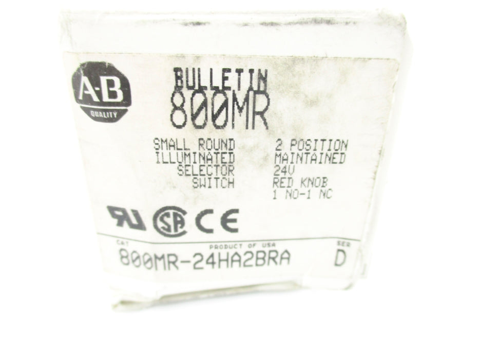 INDUSTRIAL SPARE PART 800MR-24HA2BRA SER. D (WH) NSMP