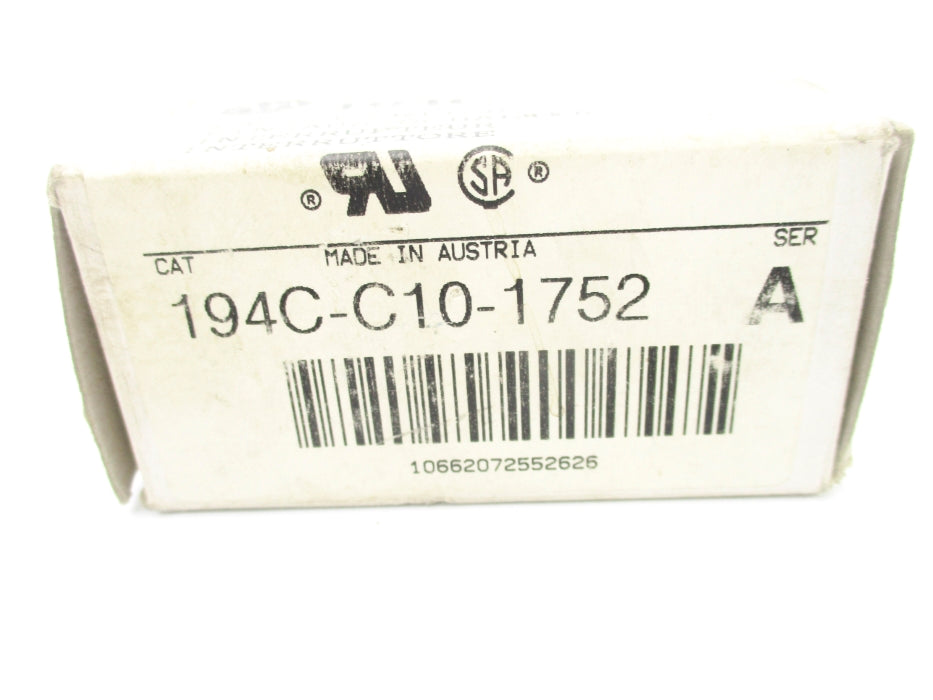 INDUSTRIAL SPARE PART 194C-C10-1752 SER. A NSMP