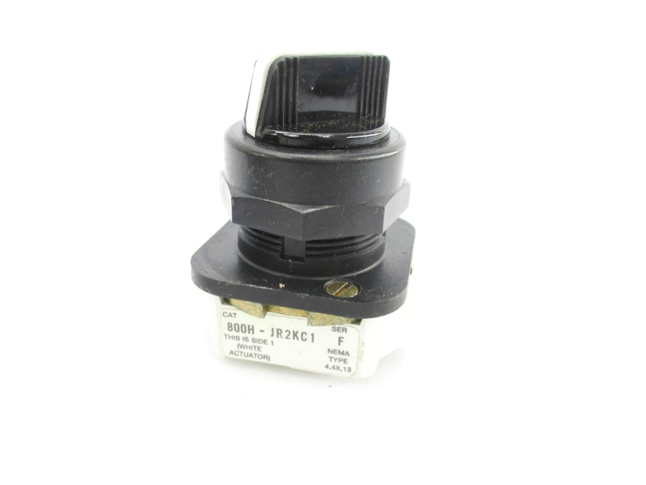 ALLEN BRADLEY 800H-JR2KC1 SER. F (BK/YL) NSMP