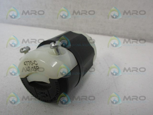 LEVITION 4770-C TWIST LOCKING PLUG *NEW NO BOX*