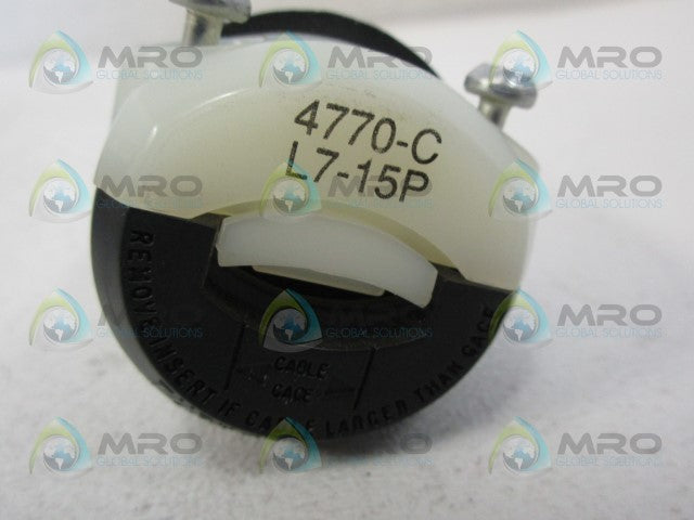 LEVITION 4770-C TWIST LOCKING PLUG *NEW NO BOX*