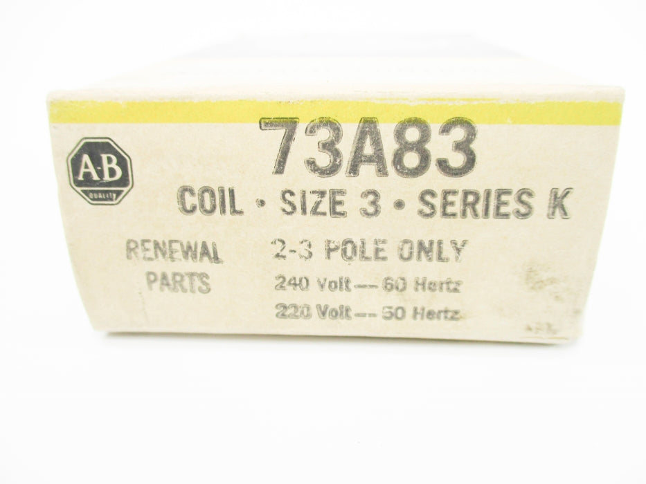 ALLEN BRADLEY 73A83 SER. K (BK/YL) NSMP