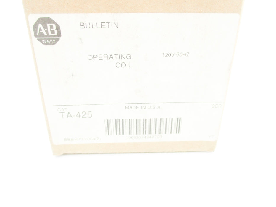 INDUSTRIAL SPARE PART TA-425 (BR/WH) NSMP