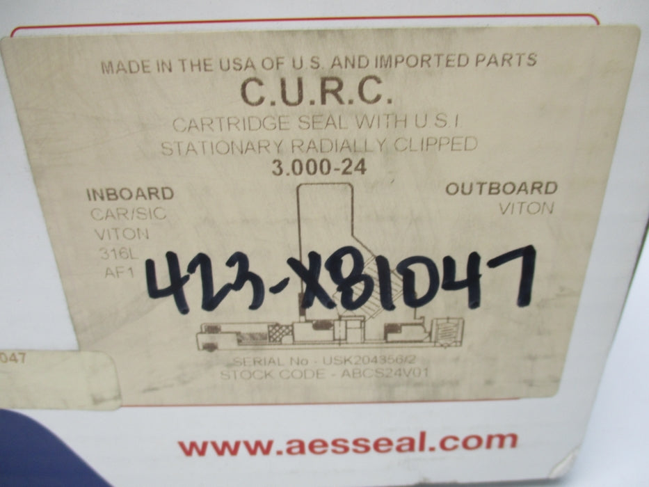 AESSEAL ABCS24V01 NSMP