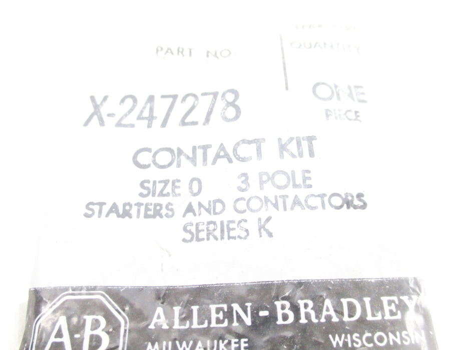 INDUSTRIAL SPARE PART X-247278 NSMP