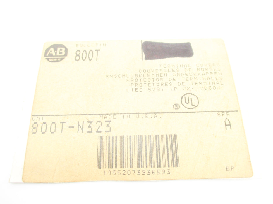 INDUSTRIAL SPARE PART 800T-N323 SER. A NSNP