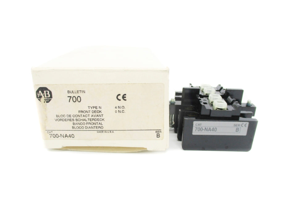 INDUSTRIAL SPARE PART 700-NA40 SER. B (WH) NSMP