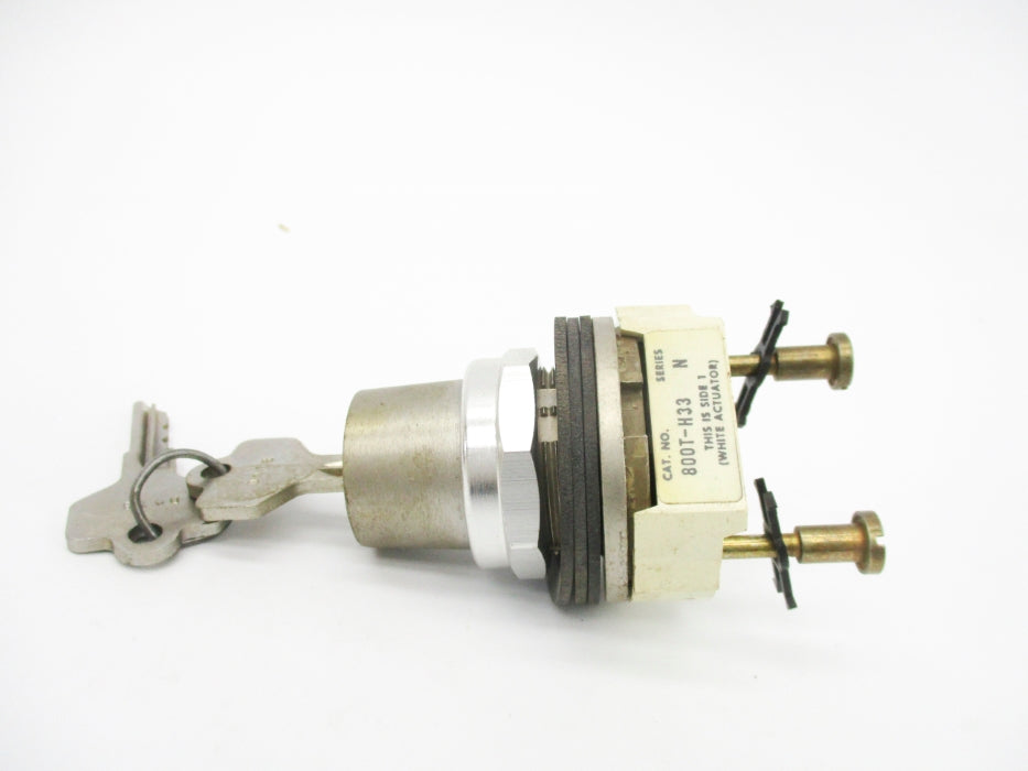 ALLEN BRADLEY 800T-H33A SER. N (BK/YL) NSMP