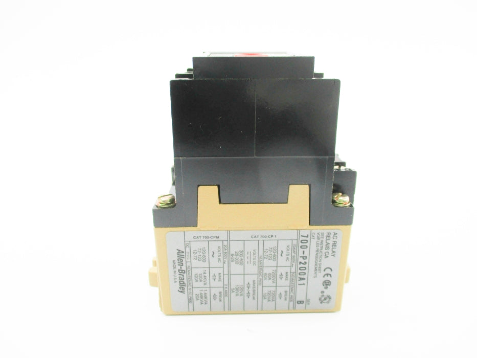 ALLEN BRADLEY 700-P200A1 SER. B 110/115-120V 60A (WH) NSMP
