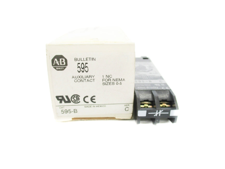 INDUSTRIAL SPARE PART 595-B SER. C 600VAC (WH) NSMP
