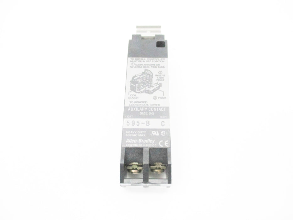 INDUSTRIAL SPARE PART 595-B SER. C 600VAC (WH) NSMP