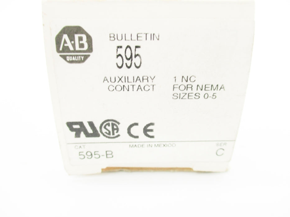 INDUSTRIAL SPARE PART 595-B SER. C 600VAC (WH) NSMP