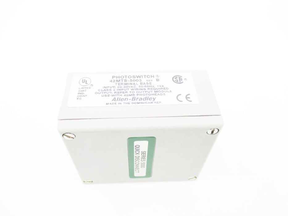 INDUSTRIAL SPARE PART 42MTB-5003 SER. B (WH) NSMP