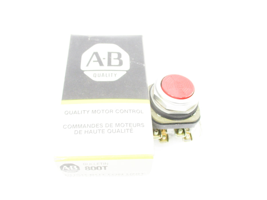 ALLEN BRADLEY 800T-A6A SER. T N(BK/YL) NSMP