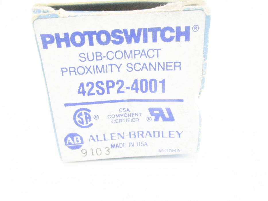 ALLEN BRADLEY 42SP2-4001 (BL) NSMP