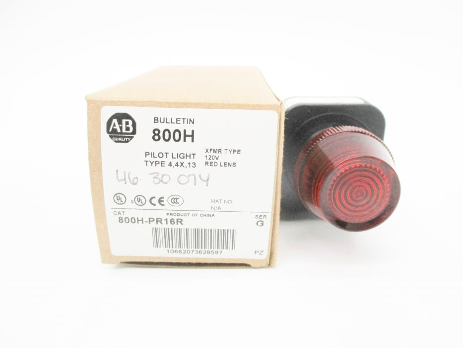 INDUSTRIAL SPARE PART 800H-PR16R SER. G (BR/WH) NSMP