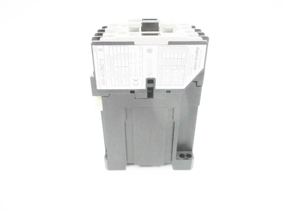 ALLEN BRADLEY 100-A12NZ013 SER. B 115VDC (BR/WH) NSMP