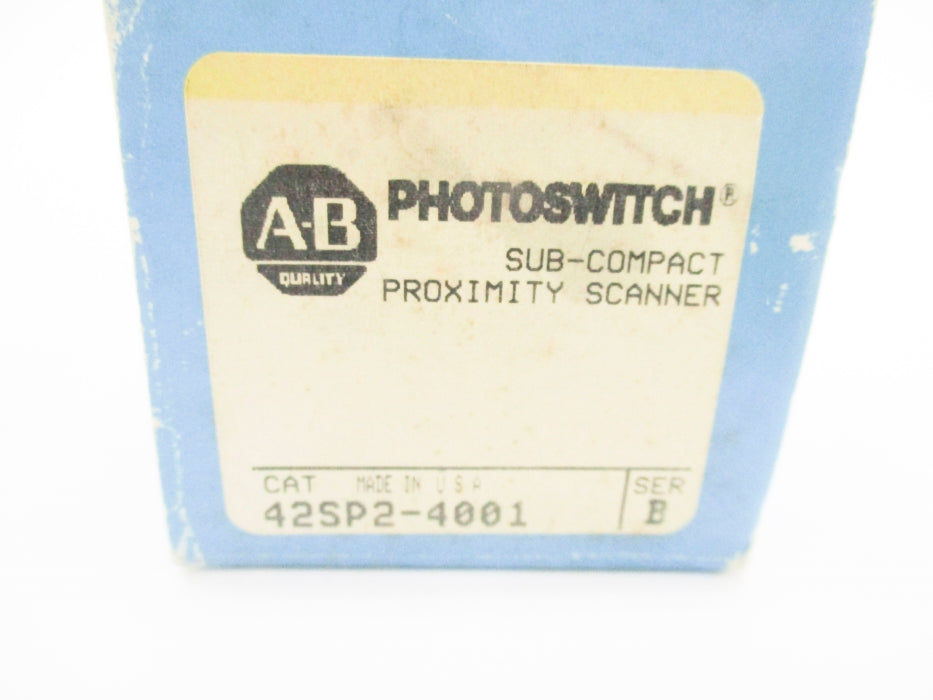 ALLEN BRADLEY 42SP2-4001 SER. B (BL) NSMP