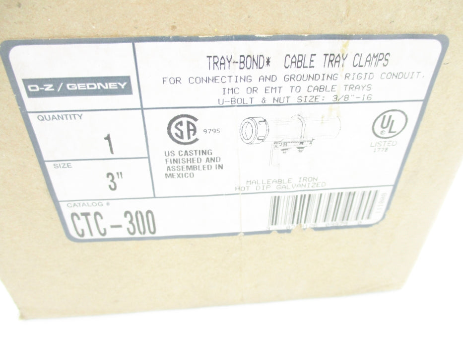 O-Z GEDNEY CTC-300 NSMP