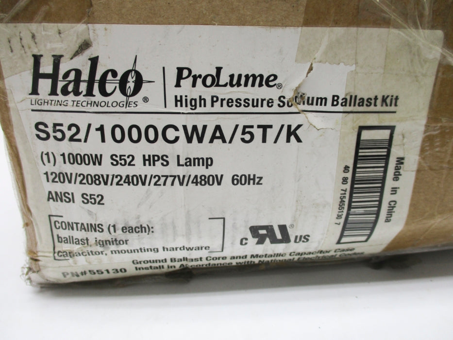 HALCO S52/1000CWA/5T/K UNMP