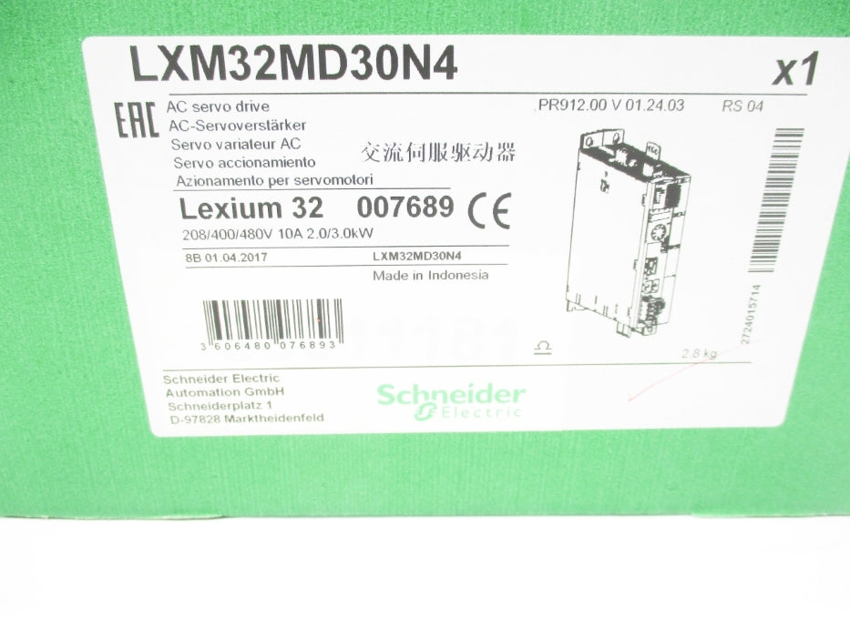 SCHNEIDER ELECTRIC LXM32MD30N4 NSMP