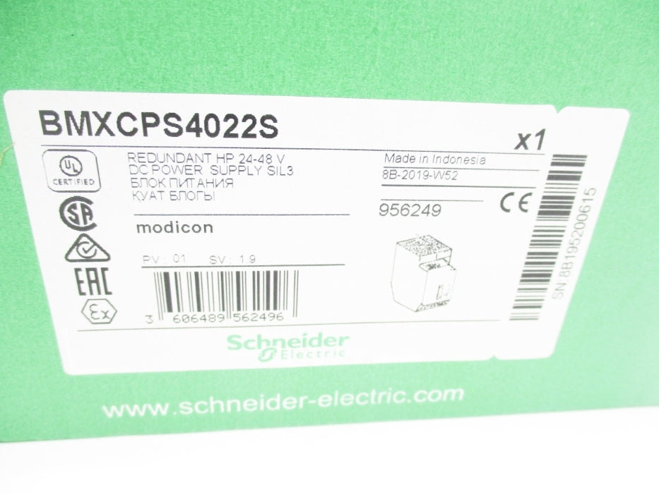 SCHNEIDER ELECTRIC BMXCPS4022S NSMP