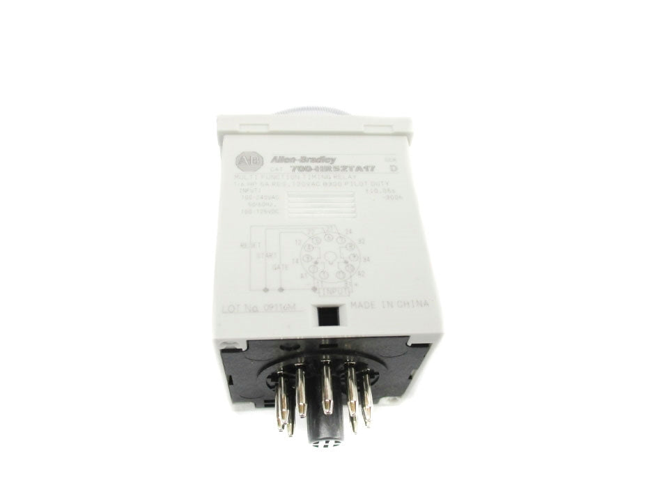 ALLEN BRADLEY 700-HR52TA17 SER. D 100-240VAC 0.05S-300H (WH) NSMP