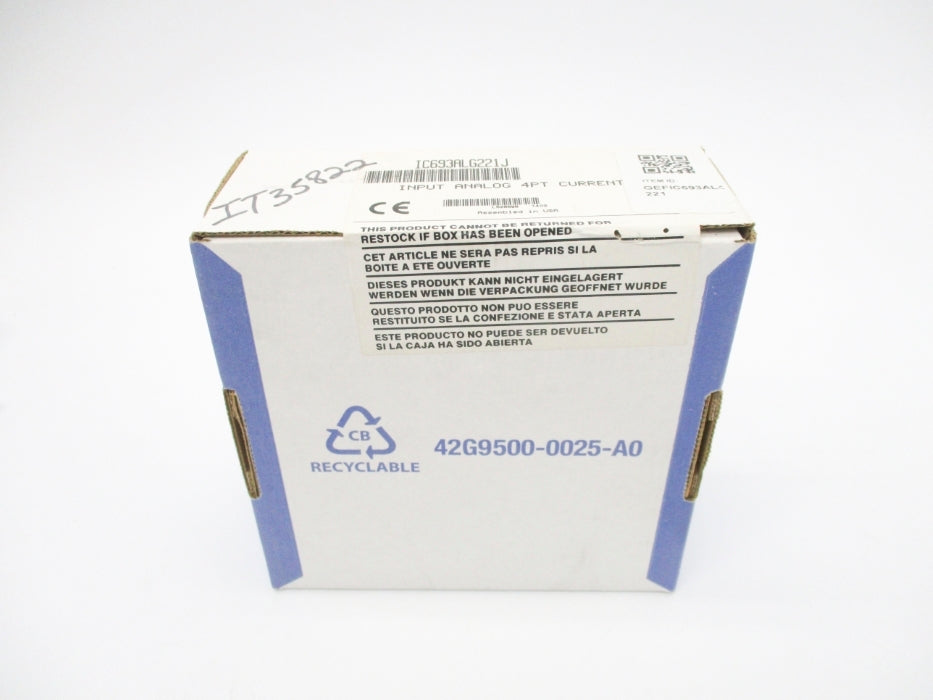 GE FANUC IC693ALG221J NSFS