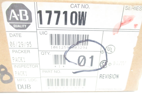 ALLEN BRADLEY 1771-OW DATE: 1995 NSFS