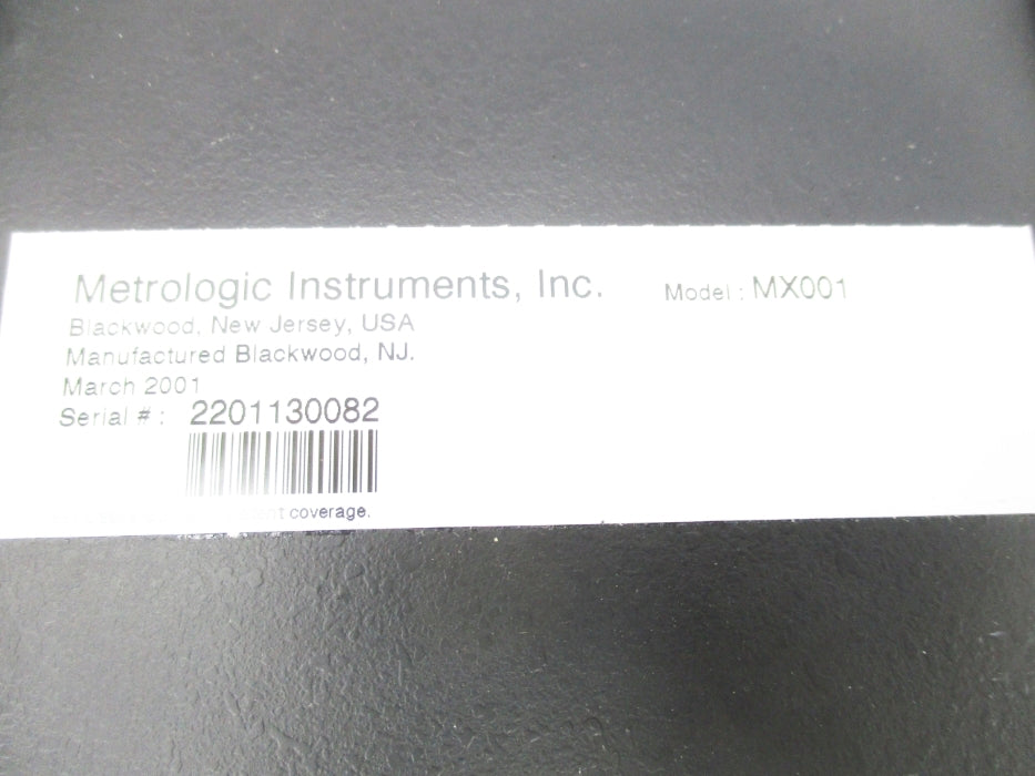 METROLOGIC INSTRUMENTS MX001 NSNP