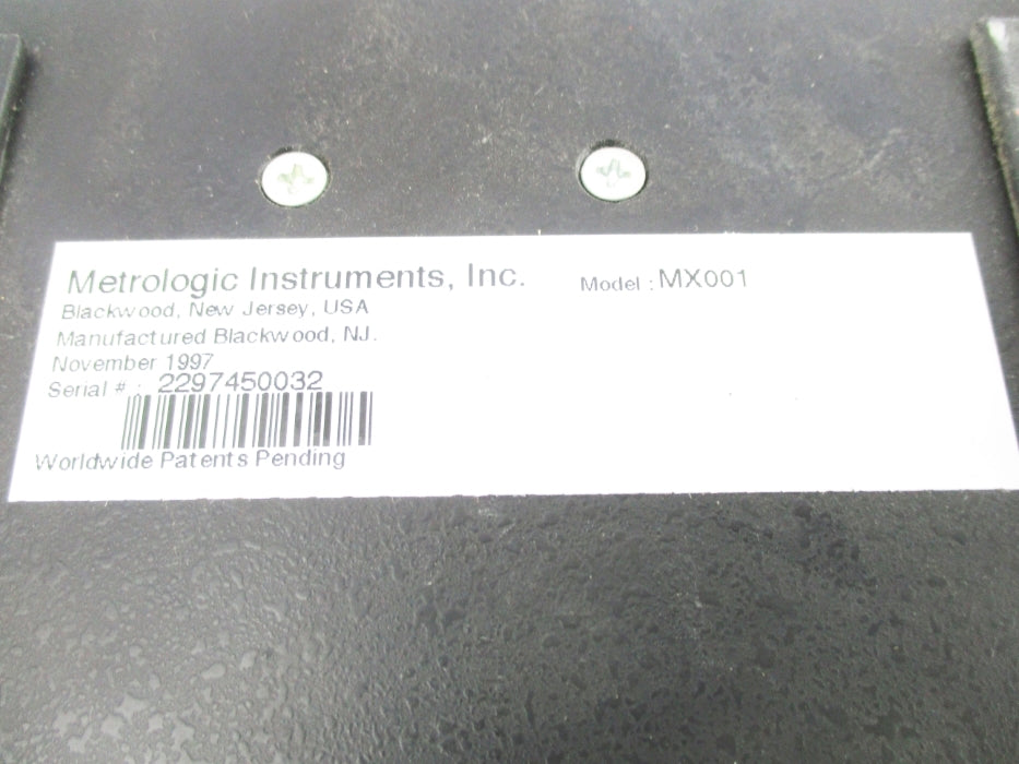 METROLOGIC INSTRUMENTS MX001 UNMP