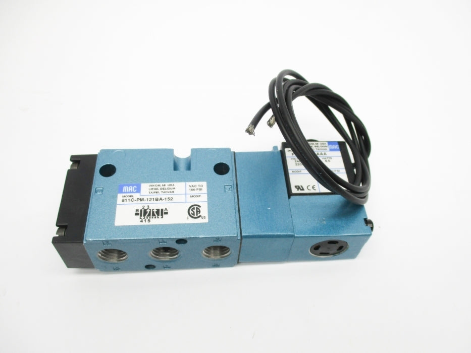 MAC 811C-PM-121BA-152 220-240V 25-150PSI NSMP