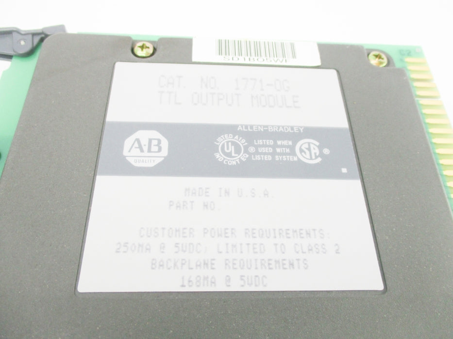 ALLEN BRADLEY 1771-OG UNMP
