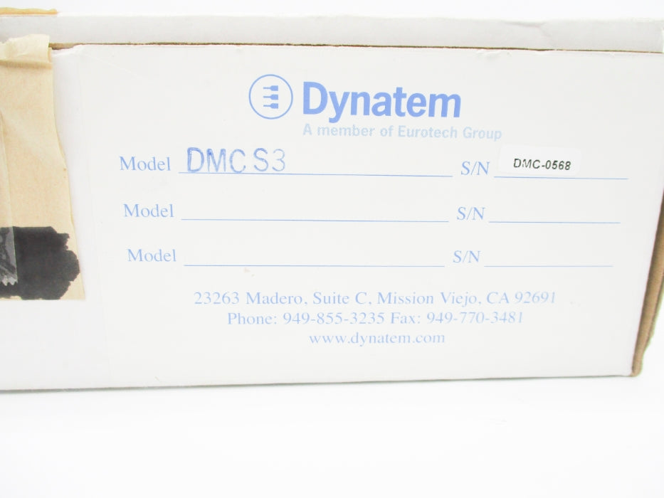 DYNATEM DMCS3 NSMP