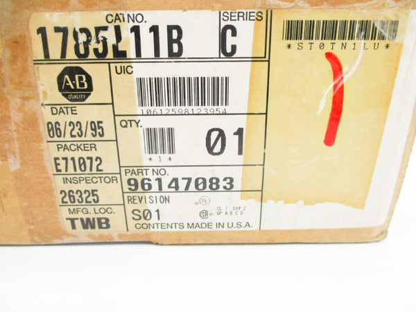 ALLEN BRADLEY 1785-L11B SER. C F/W H NSMP