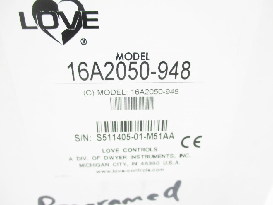 LOVE CONTROLS 16A2050-948 NSMP