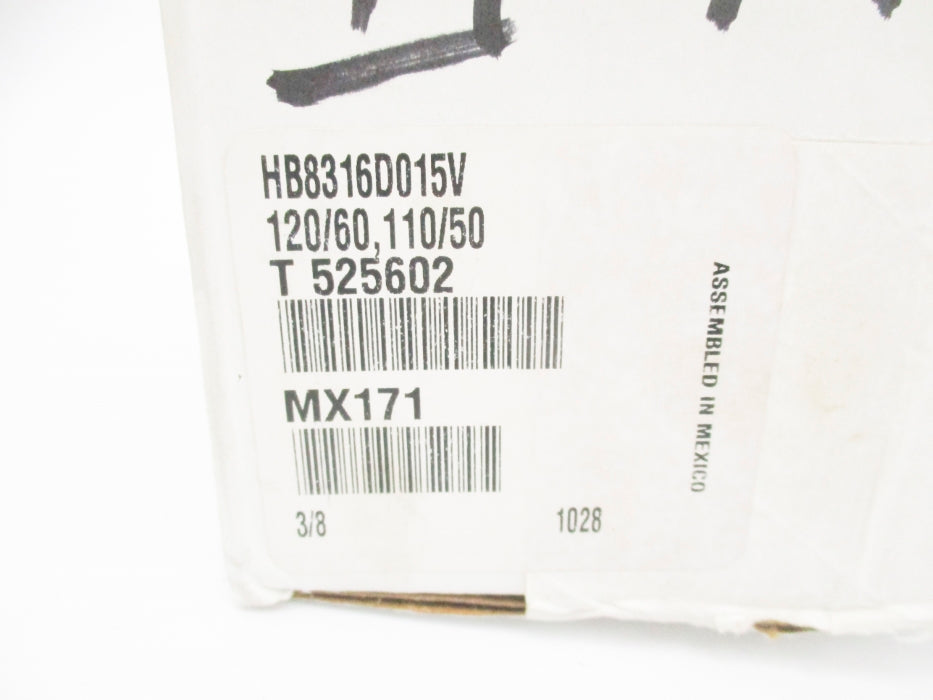 ASCO HB8316D015V 110/120V 10-250PSI NSMP