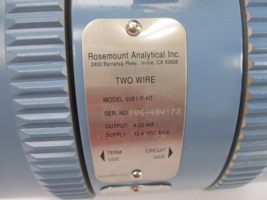 ROSEMOUNT 5081-P-HT UNMP