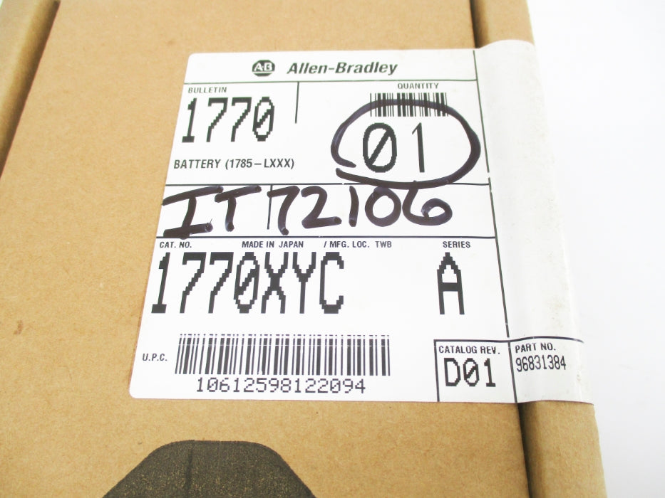 ALLEN BRADLEY 1770-XYC SER. A DATE: 2002 NSFS