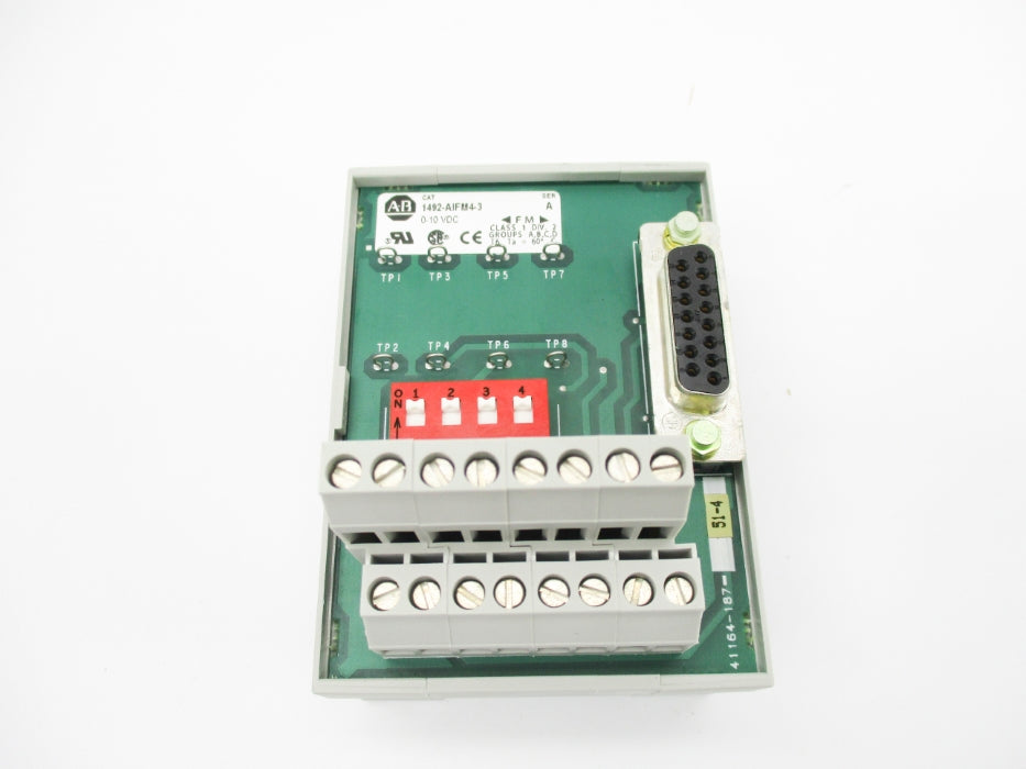 ALLEN BRADLEY 1492-AIFM4-3 SER. A NSMP