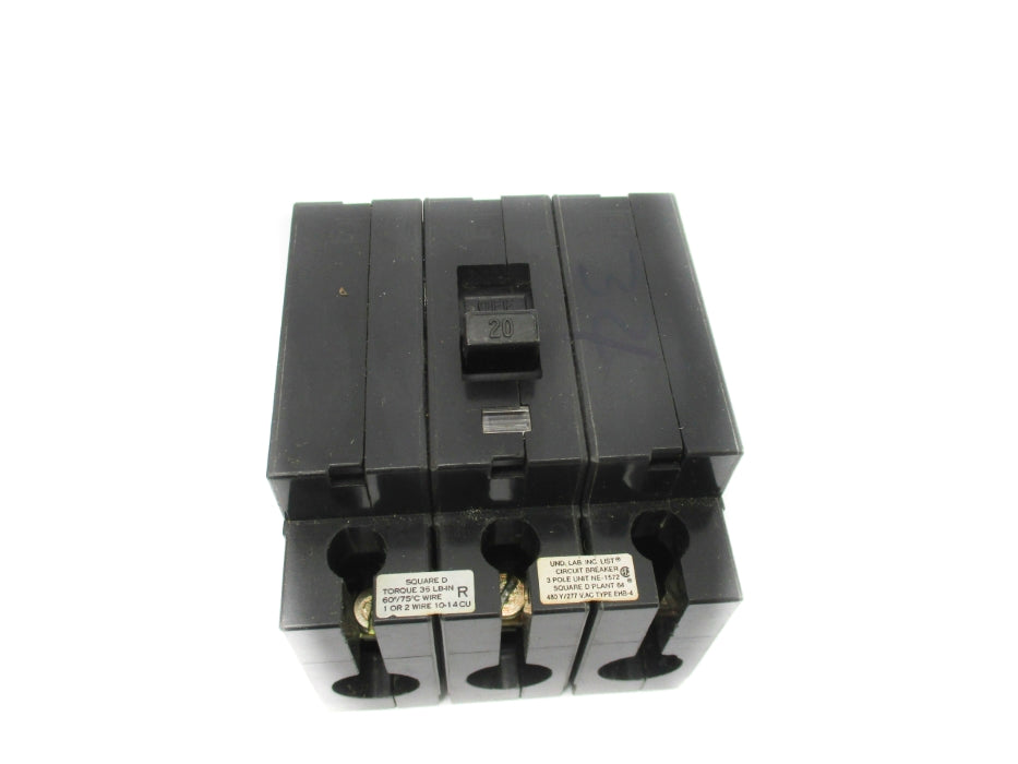 SQUARE D EHB34020 277V 20A NSNP